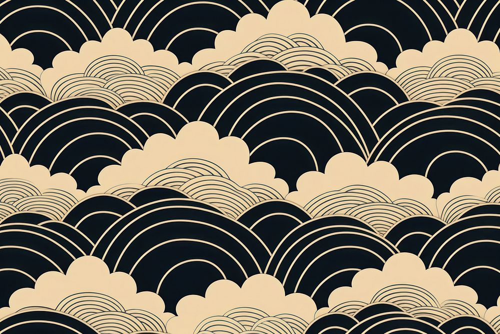 Japanese pattern wallpaper architecture backgrounds. AI generated Image by rawpixel.