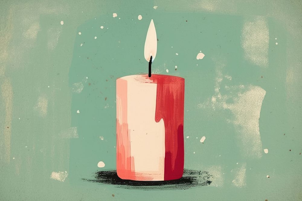 Christmas candle illuminated lighting weaponry. AI generated Image by rawpixel.