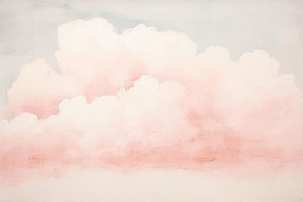 Cloud abstract painting nature. AI generated Image by rawpixel.