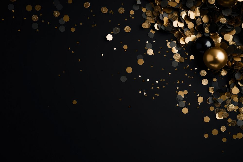 New year backgrounds lighting black. AI generated Image by rawpixel.