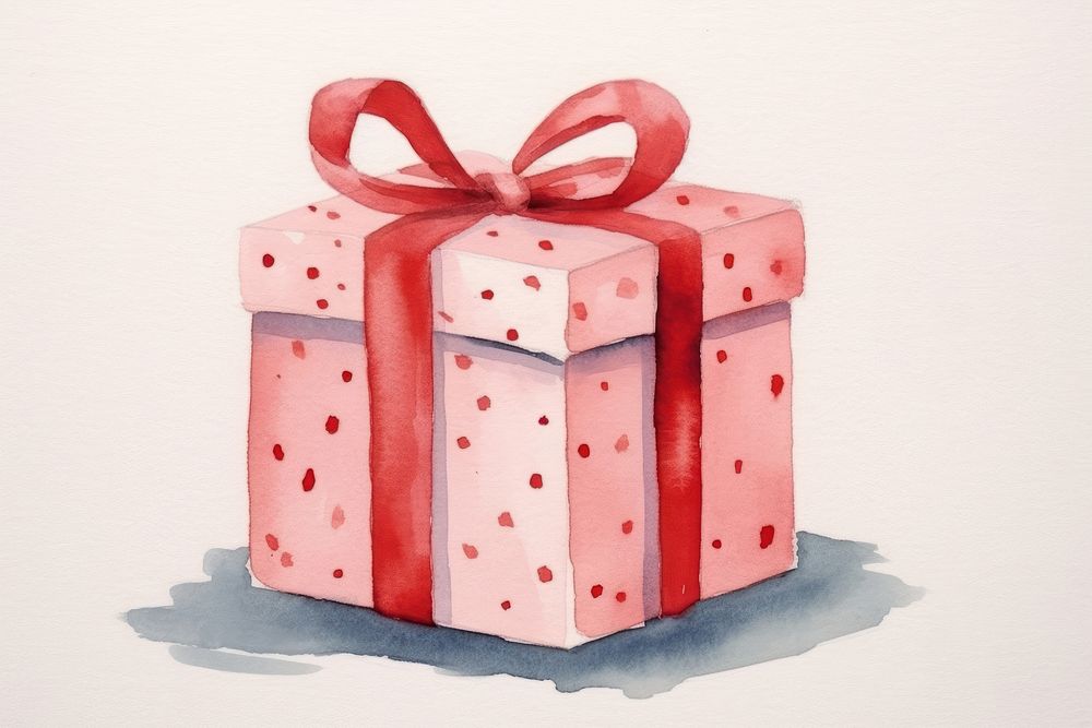 Christmas gift box paper art anniversary. AI generated Image by rawpixel.