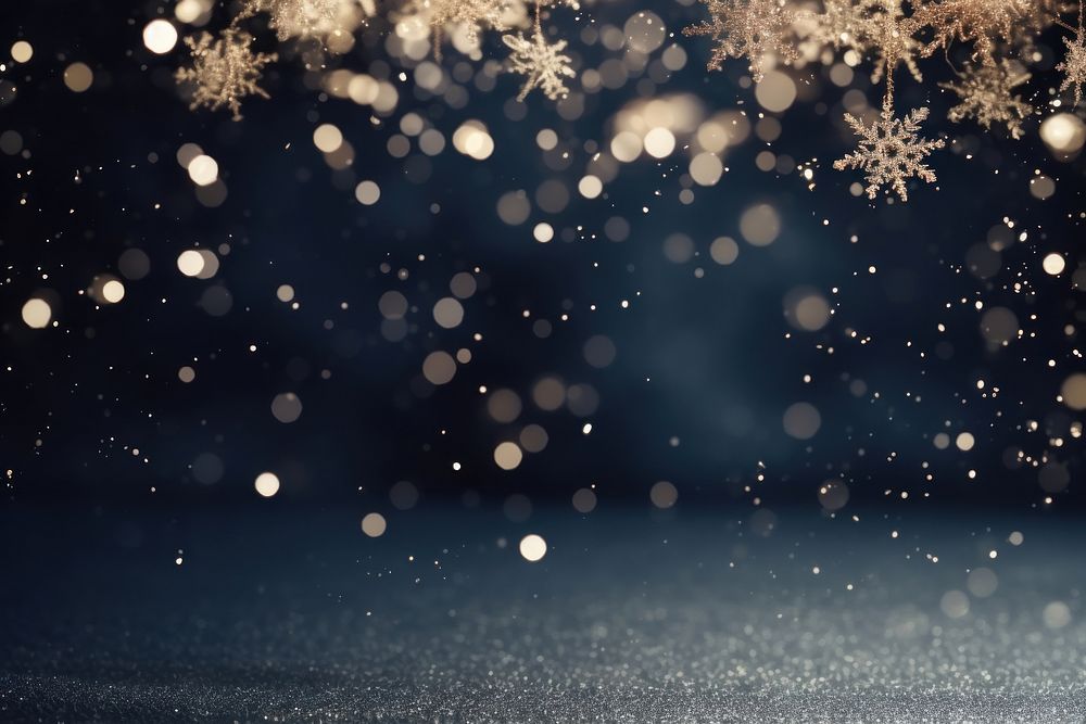 New year backgrounds snowflake outdoors. AI generated Image by rawpixel.
