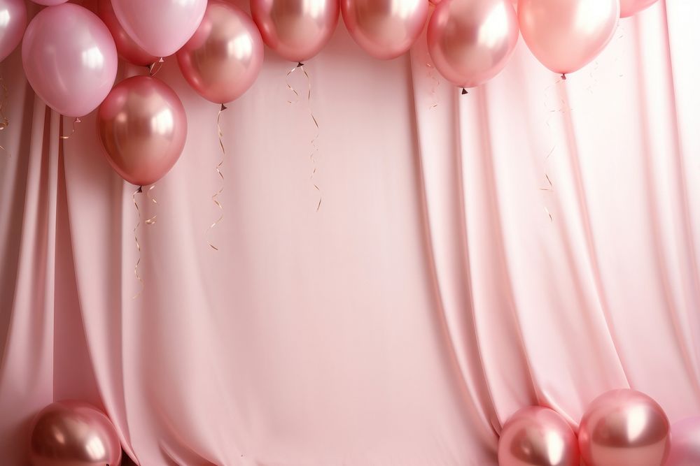 New year backgrounds balloon pink. AI generated Image by rawpixel.