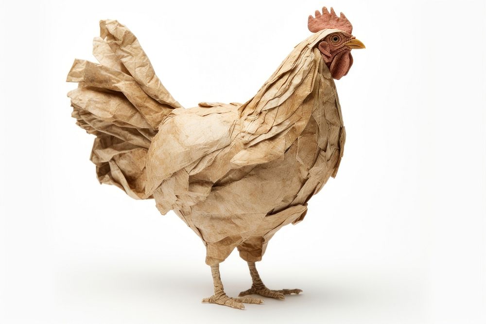 Hen chicken poultry animal. AI generated Image by rawpixel.