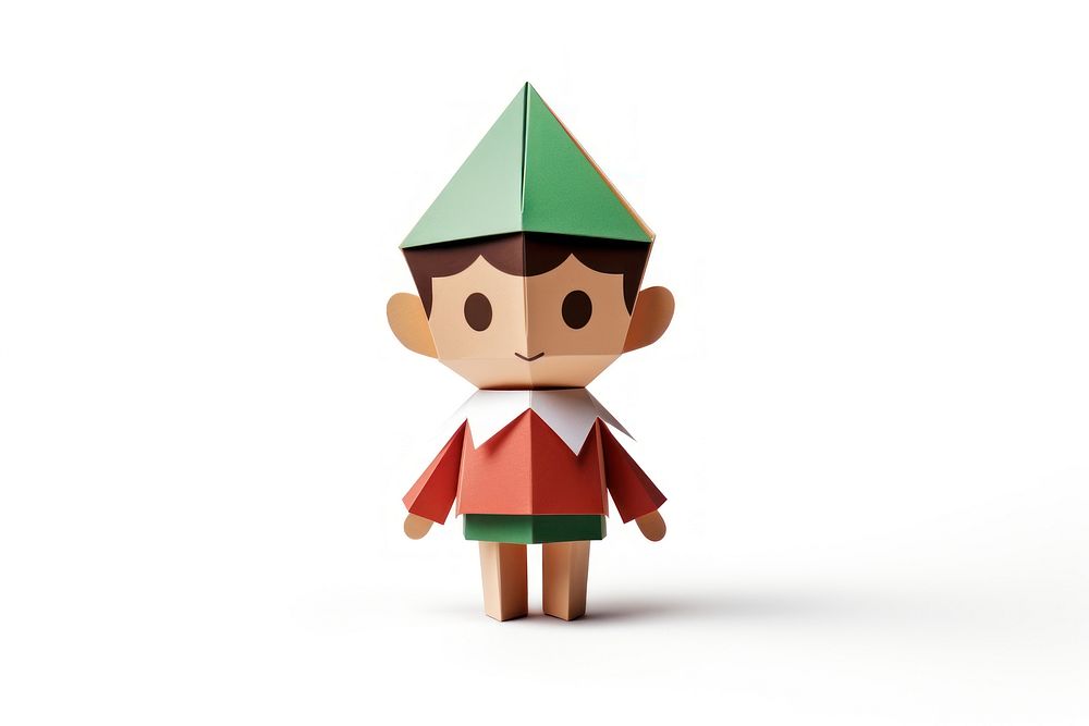 Elf paper cute toy. AI generated Image by rawpixel.