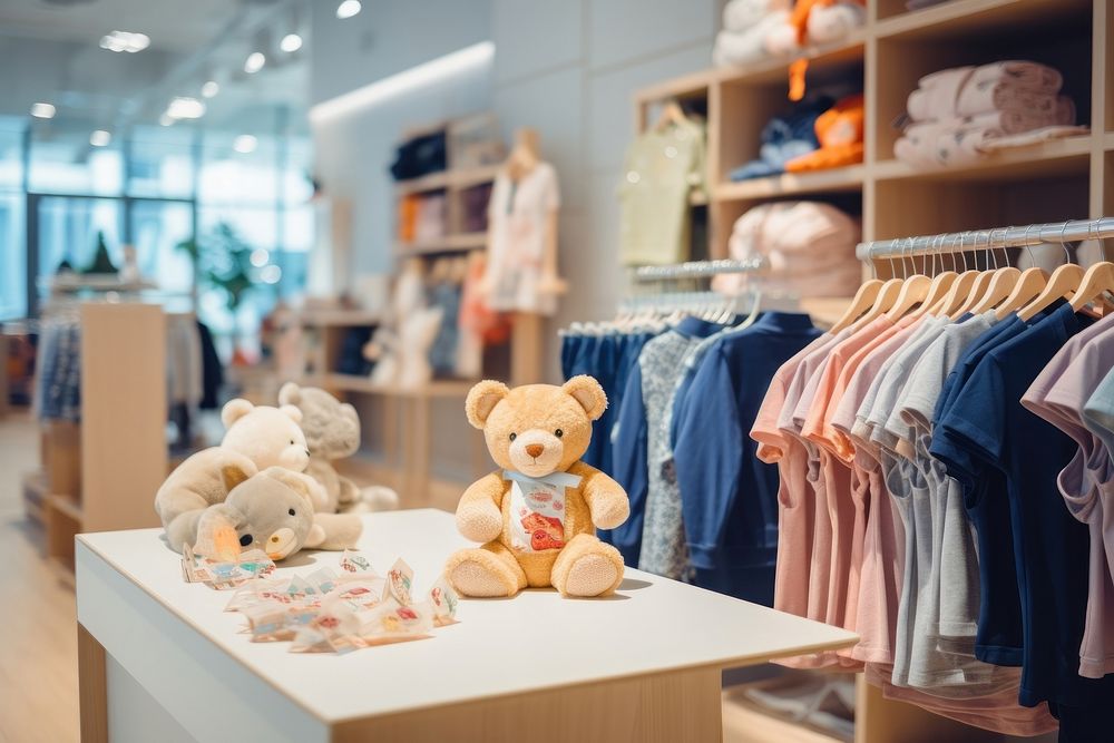 Clothing shopping store toy. AI generated Image by rawpixel.