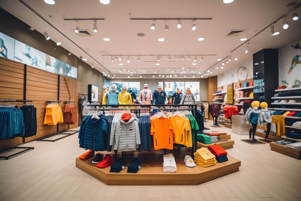 Clothing shopping market store. AI generated Image by rawpixel.