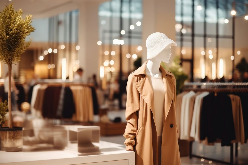 Clothing mannequin shopping fashion. AI generated Image by rawpixel.