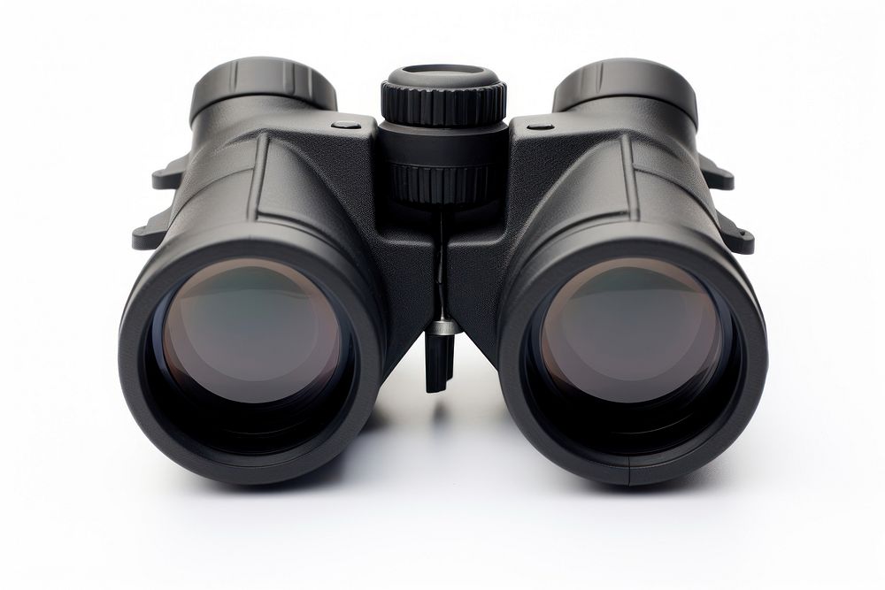 Binocular binoculars white background science. AI generated Image by rawpixel.