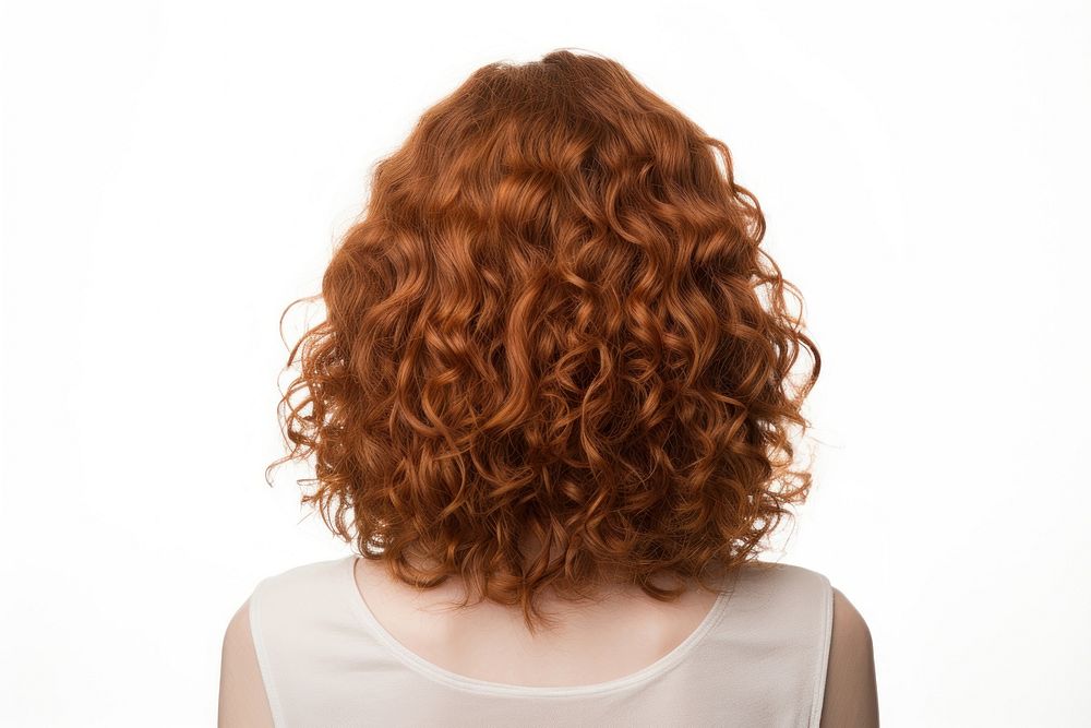Perms hair adult woman back. AI generated Image by rawpixel.