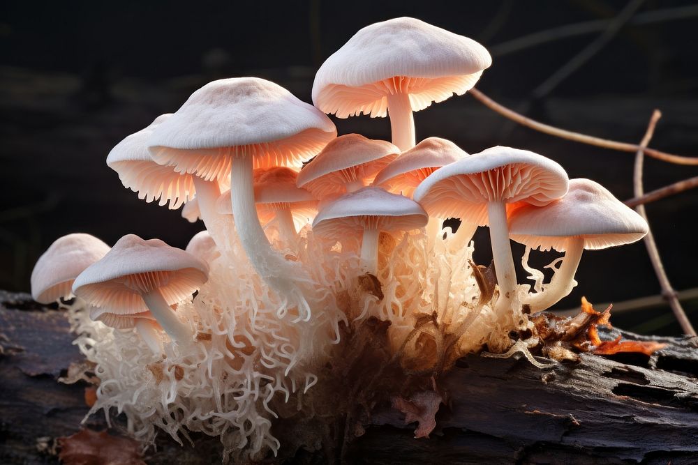 Fungus mushroom plant agaricaceae. AI generated Image by rawpixel.