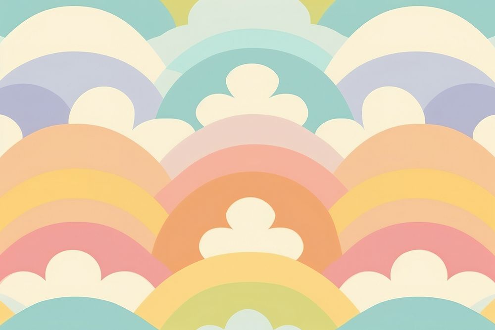 Rainbow pattern backgrounds rainbow. AI generated Image by rawpixel.