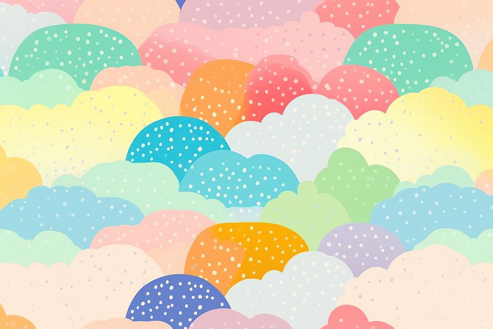 Rainbow pattern backgrounds variation. AI generated Image by rawpixel.