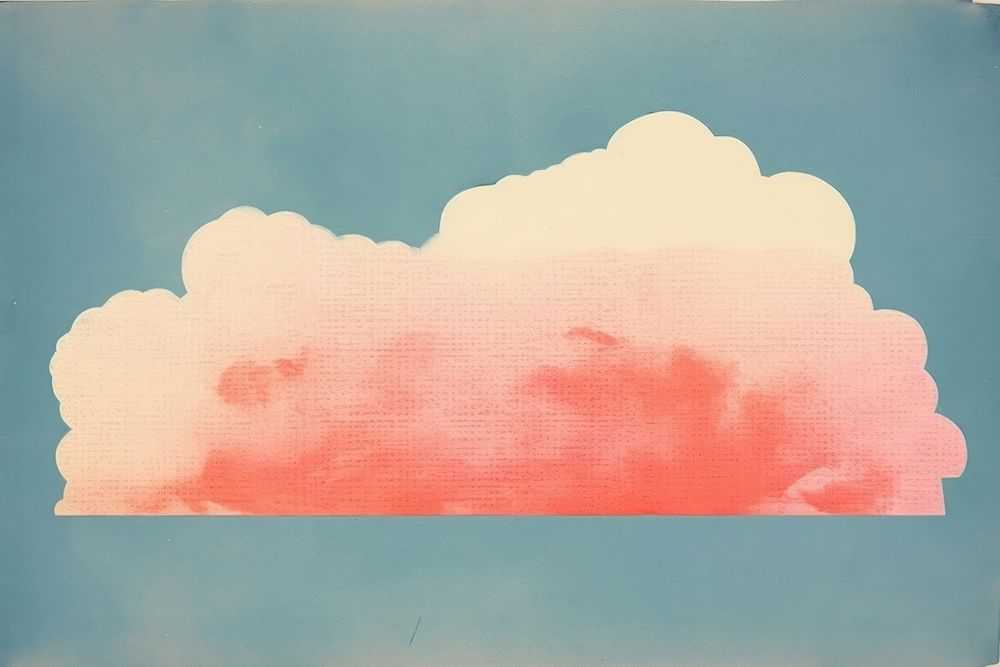 Cloud art painting sky. AI generated Image by rawpixel.