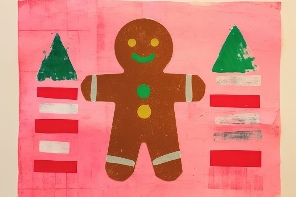 Gingerbread art anthropomorphic representation. AI generated Image by rawpixel.