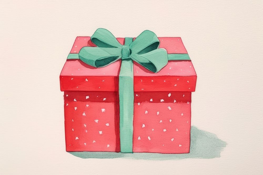 Christmas gift box paper art celebration. AI generated Image by rawpixel.