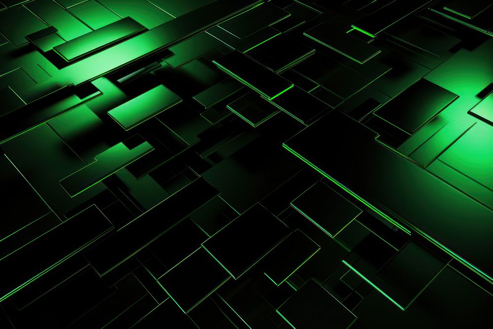 Green backgrounds technology abstract. AI generated Image by rawpixel.