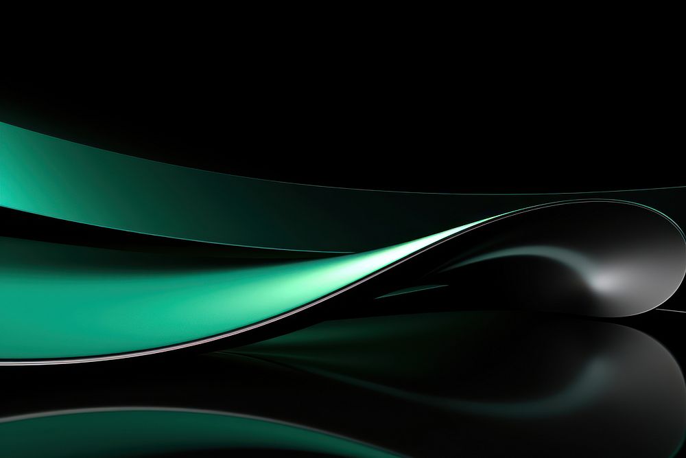Green abstract light black. AI generated Image by rawpixel.
