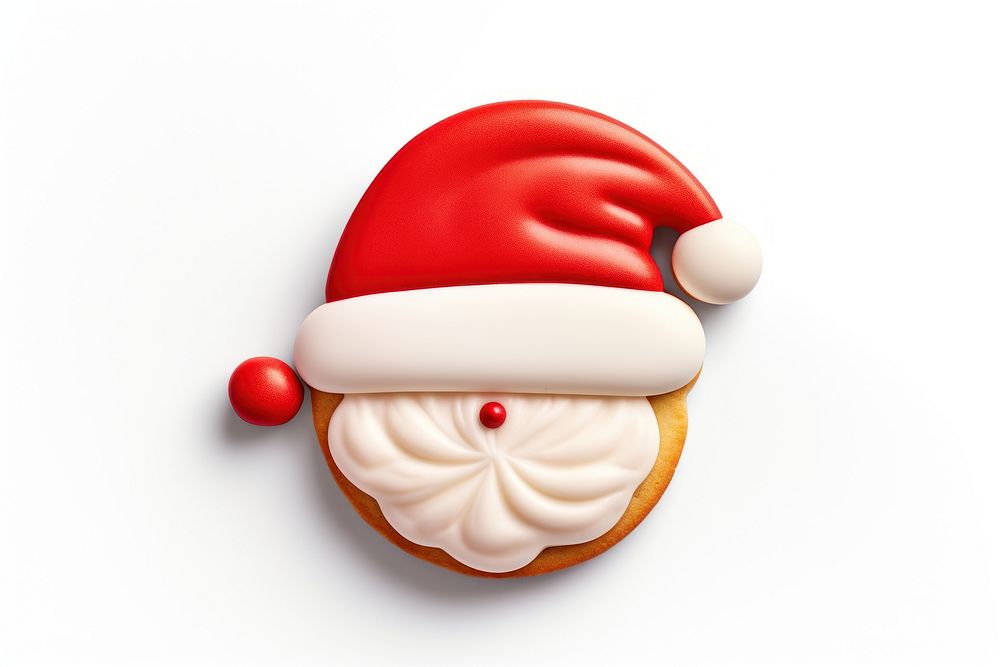 2d cookie shape christmas dessert icing. AI generated Image by rawpixel.
