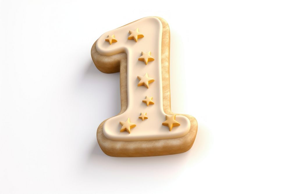 Sugar cookies icing dessert number food. AI generated Image by rawpixel.