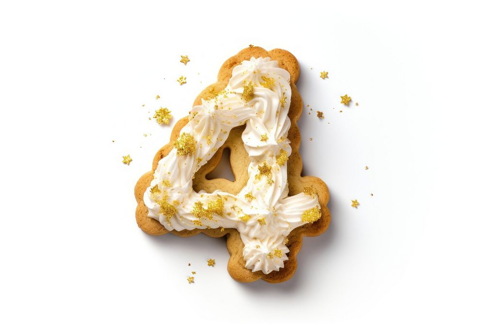 Dessert cookie icing food. AI generated Image by rawpixel.