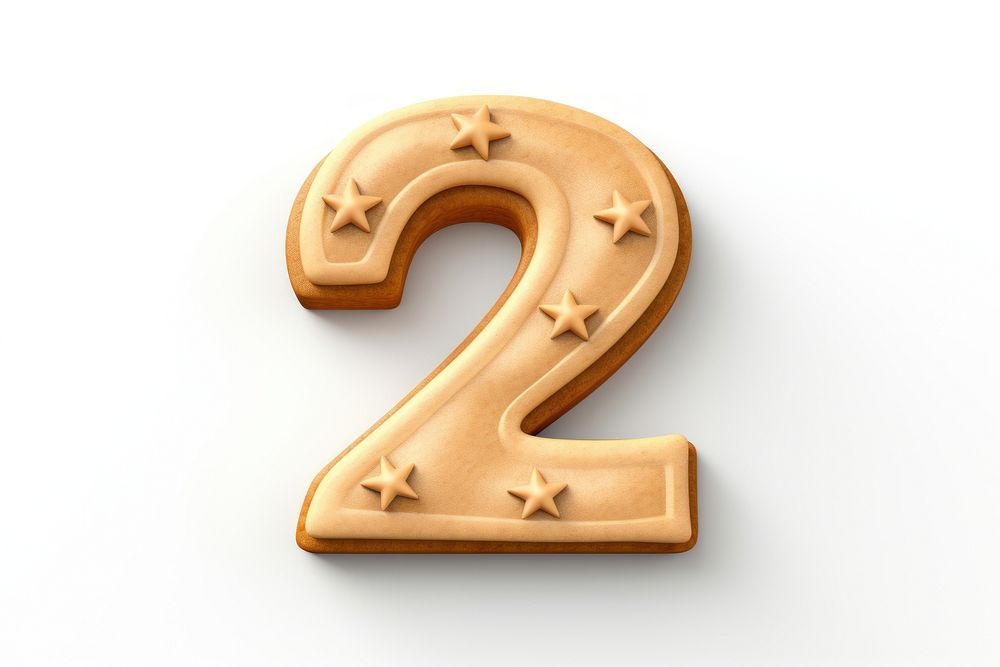 Sugar cookies icing number symbol shape. AI generated Image by rawpixel.