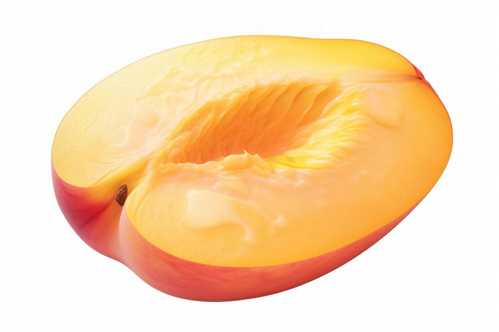 Peach fruit plant food. AI generated Image by rawpixel.