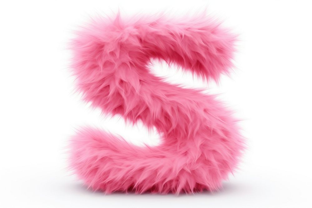 PNG Alphabet S shape pink white background accessories. AI generated Image by rawpixel.