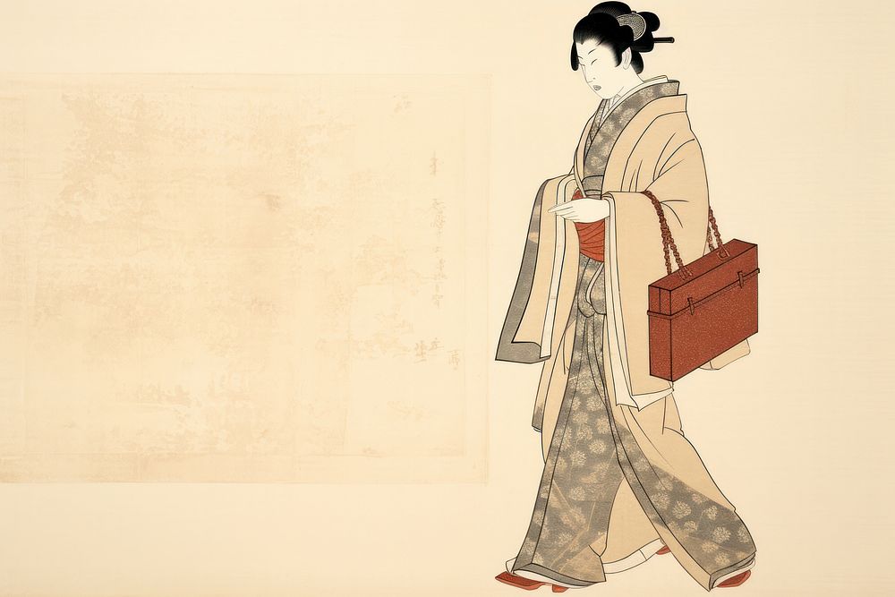 Bag fashion walking handbag. AI generated Image by rawpixel.