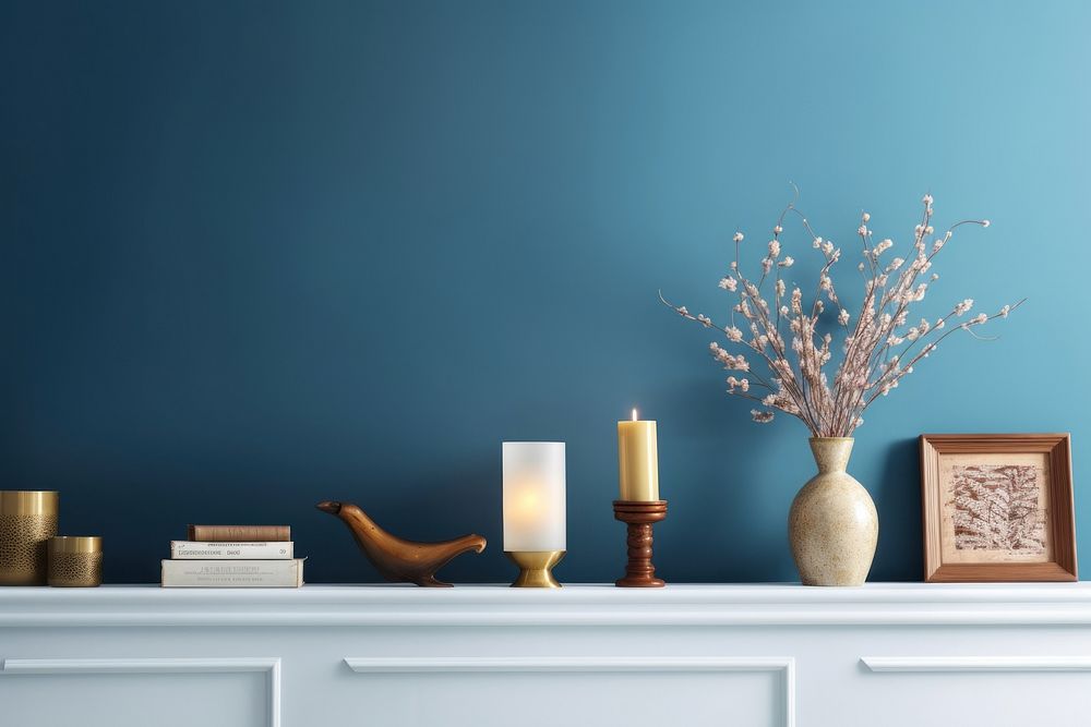 Room decoration architecture furniture candle. AI generated Image by rawpixel.