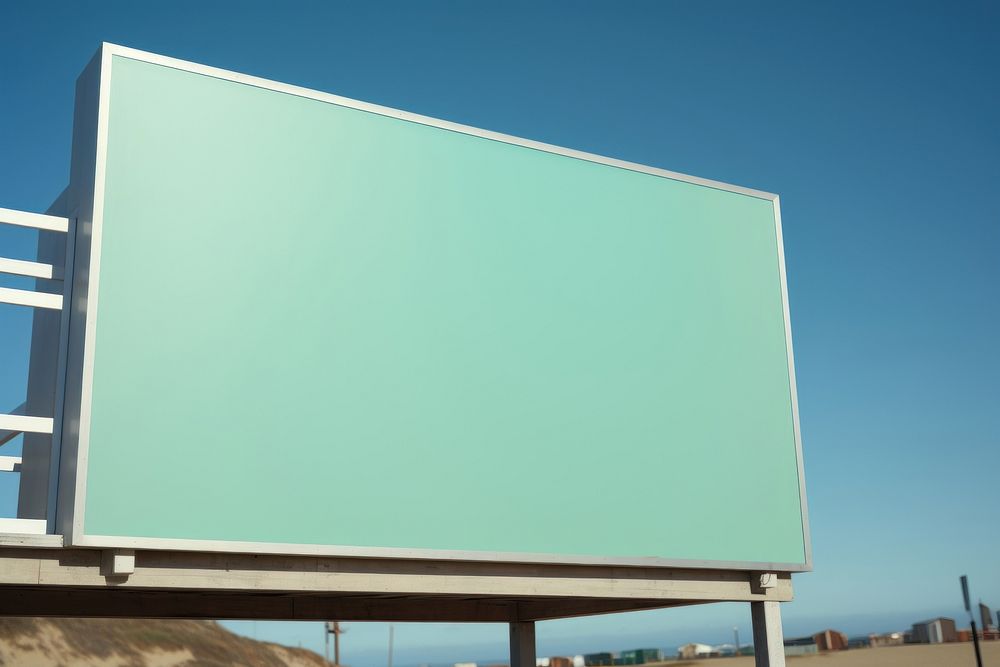 Billboard advertisement architecture advertising. AI generated Image by rawpixel.