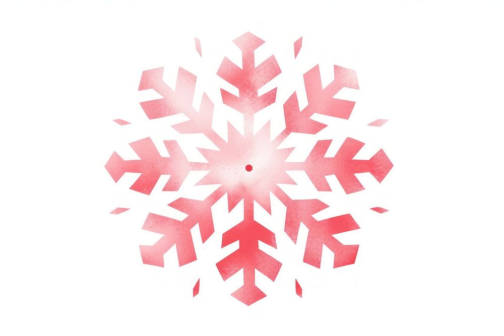 Snowflake snowflake pattern white background. AI generated Image by rawpixel.