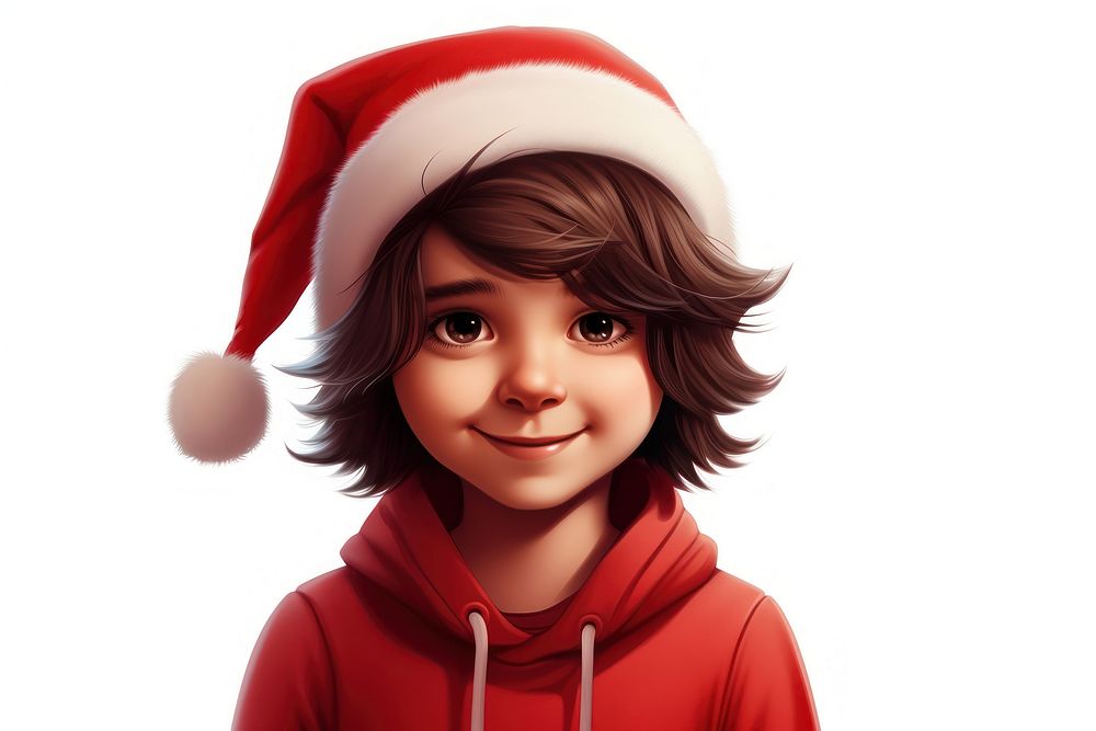 PNG Christmas portrait red celebration. AI generated Image by rawpixel.