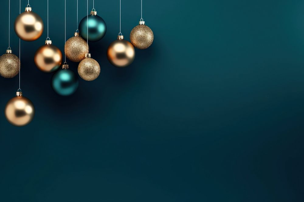 Christmas backgrounds blue illuminated. AI generated Image by rawpixel.
