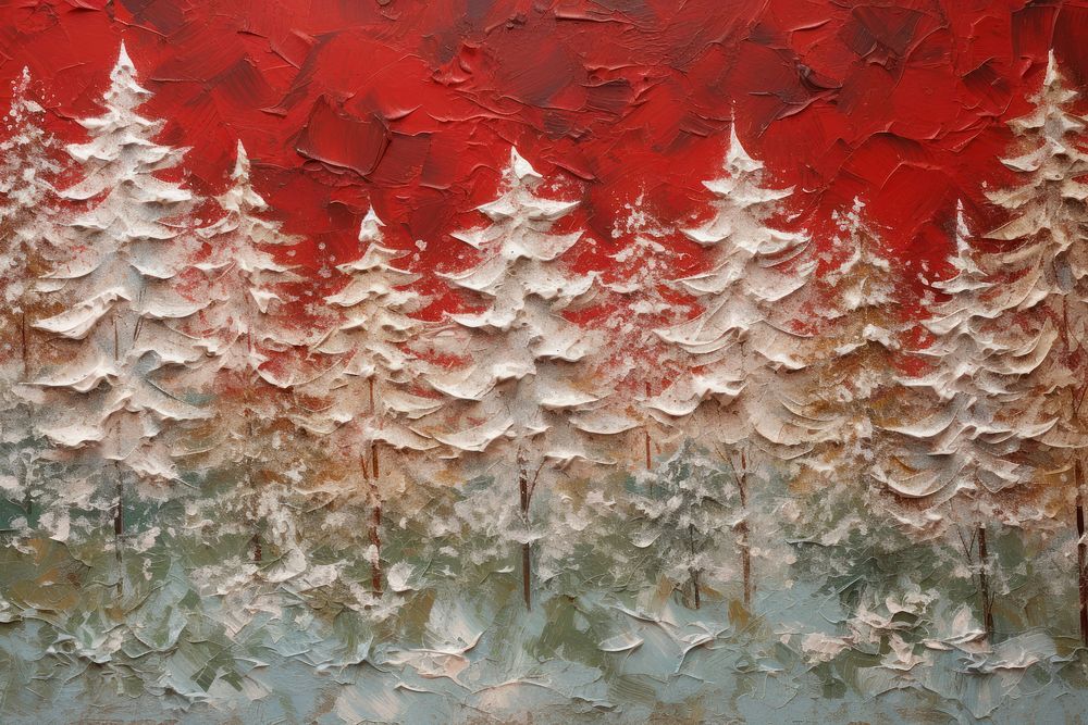Christmas background backgrounds christmas painting. AI generated Image by rawpixel.