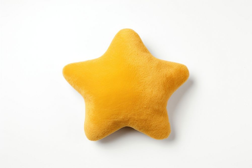 Christmas mini yellow plush top food white background confectionery. AI generated Image by rawpixel.