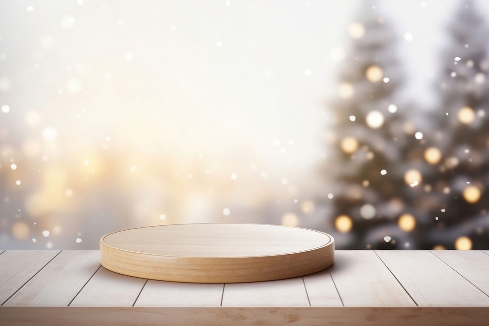 Christmas table shape tree. AI generated Image by rawpixel.