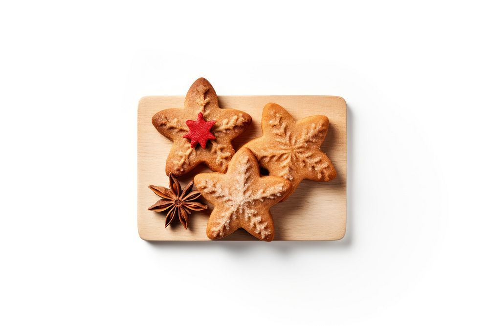 Gingerbread christmas cookie food. 