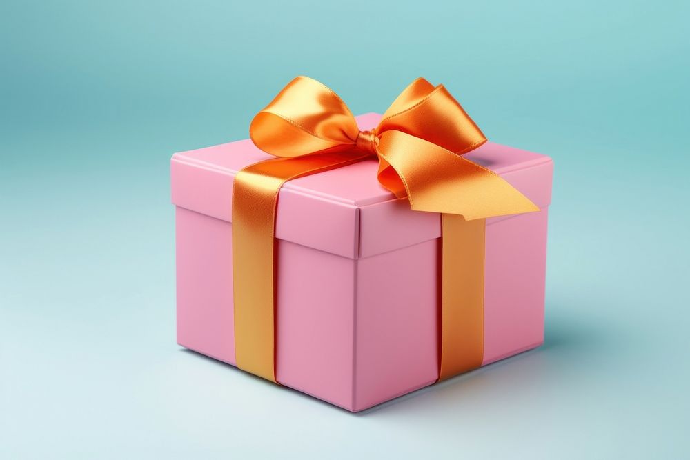 Present gift box anniversary celebration. AI generated Image by rawpixel.