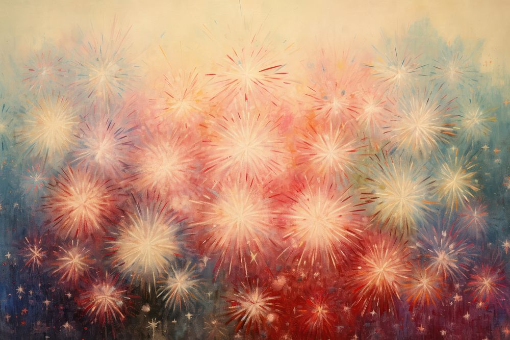 A fireworks painting backgrounds outdoors. AI generated Image by rawpixel.