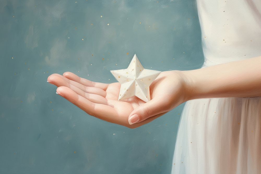 Holding hand star starfish. AI generated Image by rawpixel.