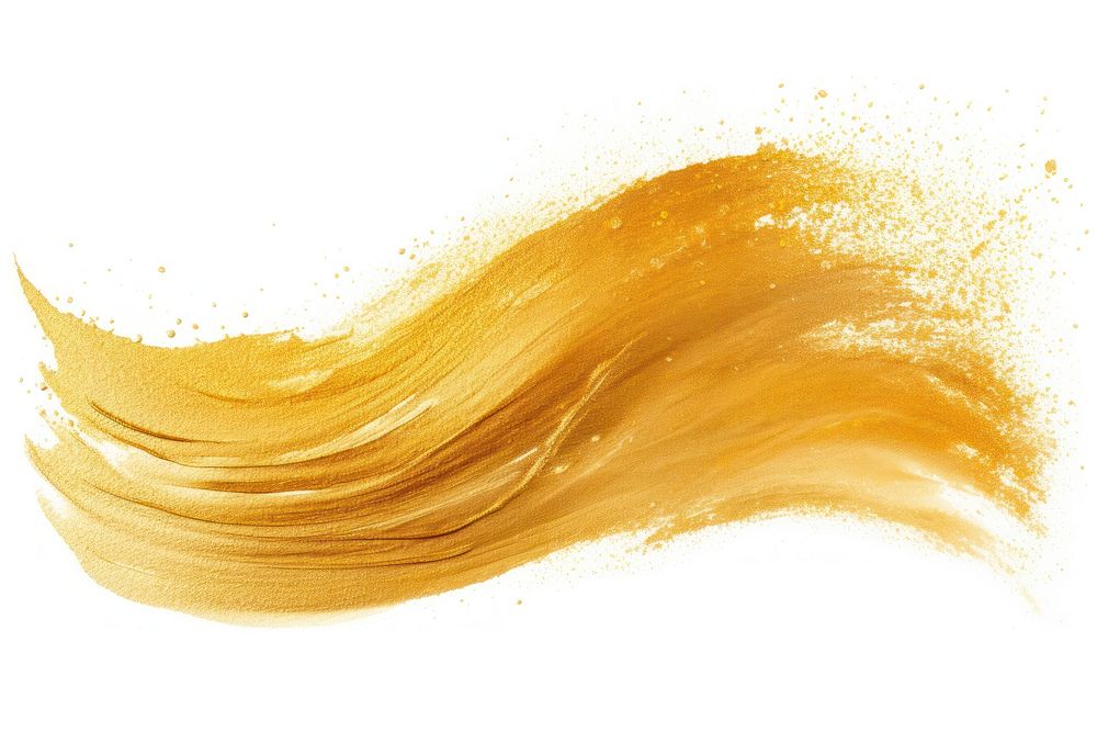 Glitter golden brush stroke backgrounds splattered abstract. AI generated Image by rawpixel.