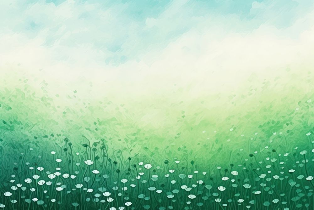 Flower green backgrounds outdoors. AI generated Image by rawpixel.