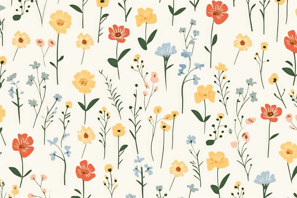 Cute background pattern backgrounds textile. AI generated Image by rawpixel.