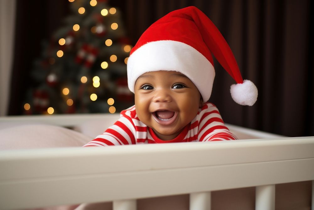 Baby celebration christmas furniture. AI generated Image by rawpixel.