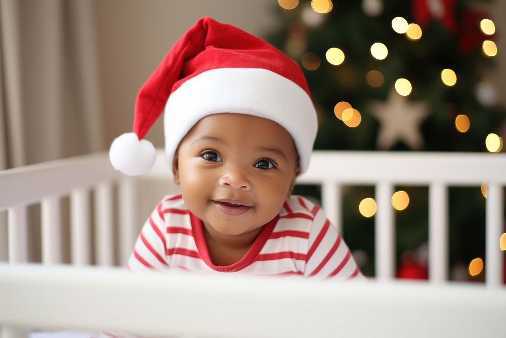 Baby celebration photography christmas. AI generated Image by rawpixel.