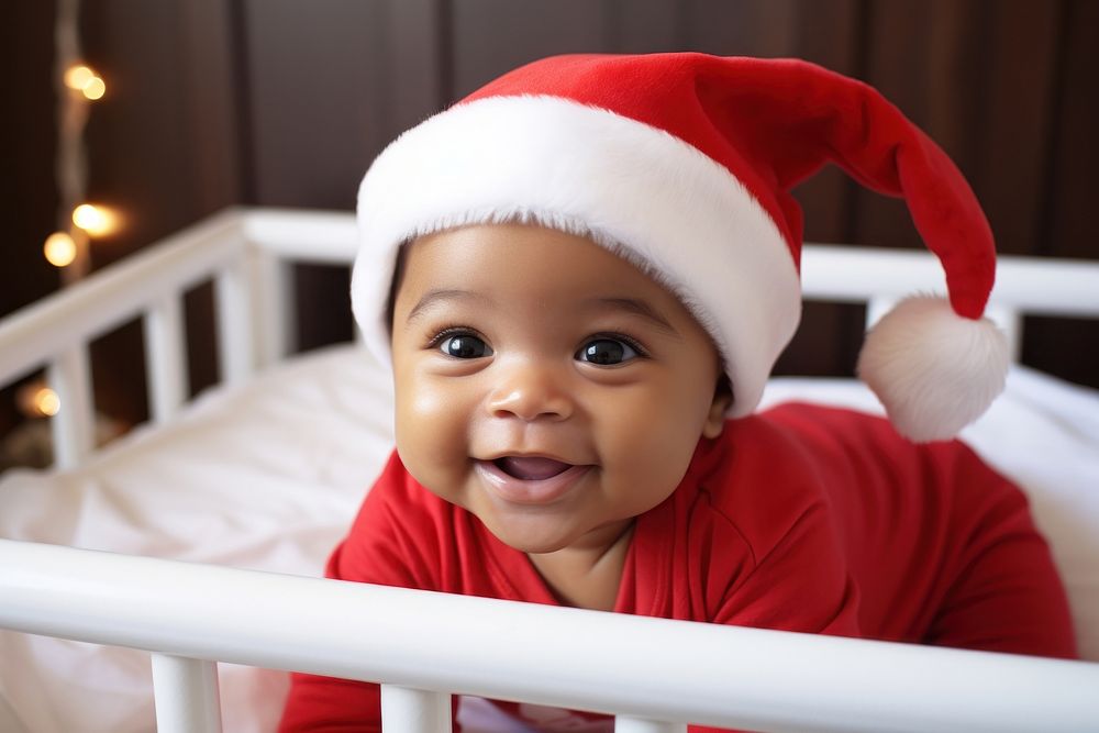 Baby celebration photography christmas. AI generated Image by rawpixel.
