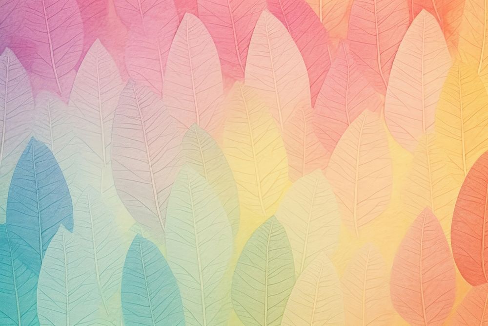 Leaf backgrounds pattern texture. AI generated Image by rawpixel.