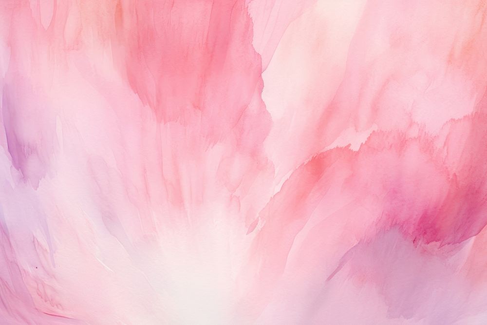 Pastel pink watercolor brush stroke abstract petal backgrounds. AI generated Image by rawpixel.