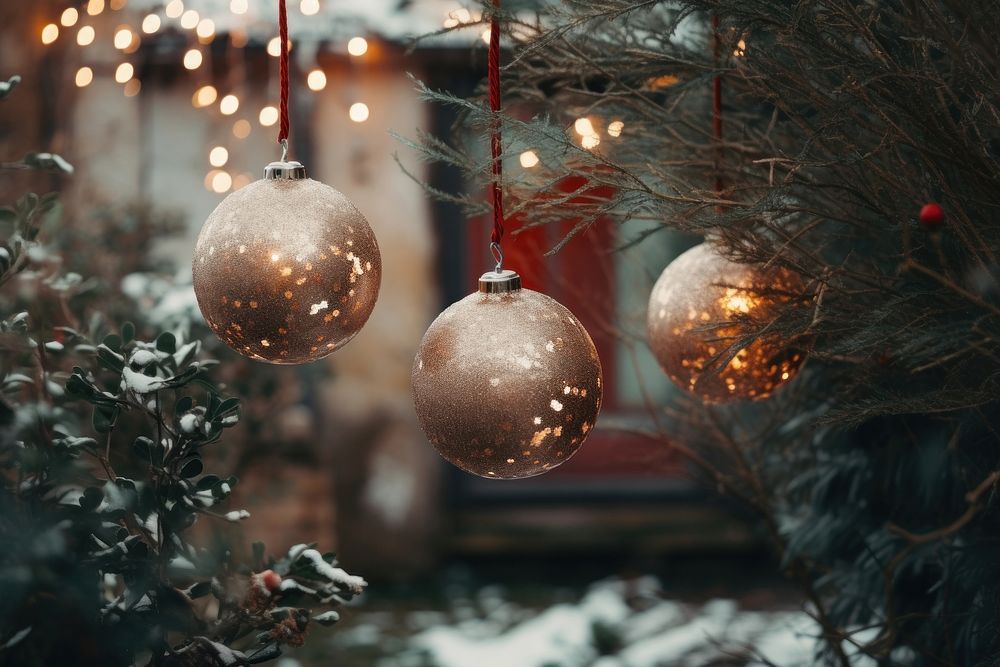 Christmas decoration light christmas decorations illuminated. AI generated Image by rawpixel.